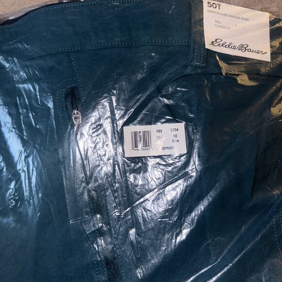 Eddie Bauer Men's Horizon Guide Atlantic Short Navy size 50 TALL NWT $70 - Picture 3 of 3